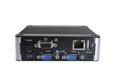 EBOX-3330-L2222C2 - 1GB RAM. SD, SATA, 4xUSB (3 external, 1xinternal, VGA, Line-out, 2xFull RS422, 2xfull RS232, 2xLAN (1x100Mbps, 1x1Gbps)